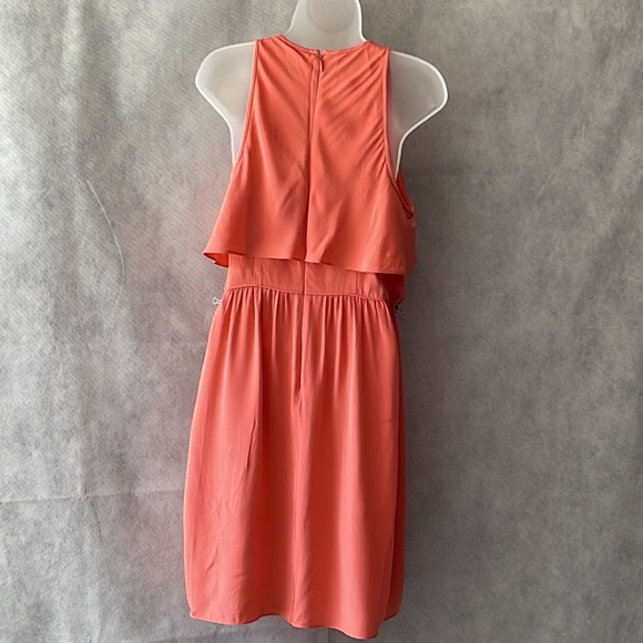 ❤️❤️Tibi SO PRETTY! Coral Silk Dress. Absolutely stunning! - Picture 4 of 8